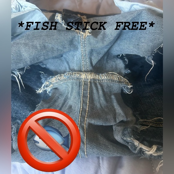 Kancan Blue Denim Women Shorts. - Picture 6 of 6